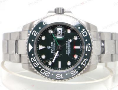 Rolex GMT Master II  Green Ceramic Bezel Mens Watch